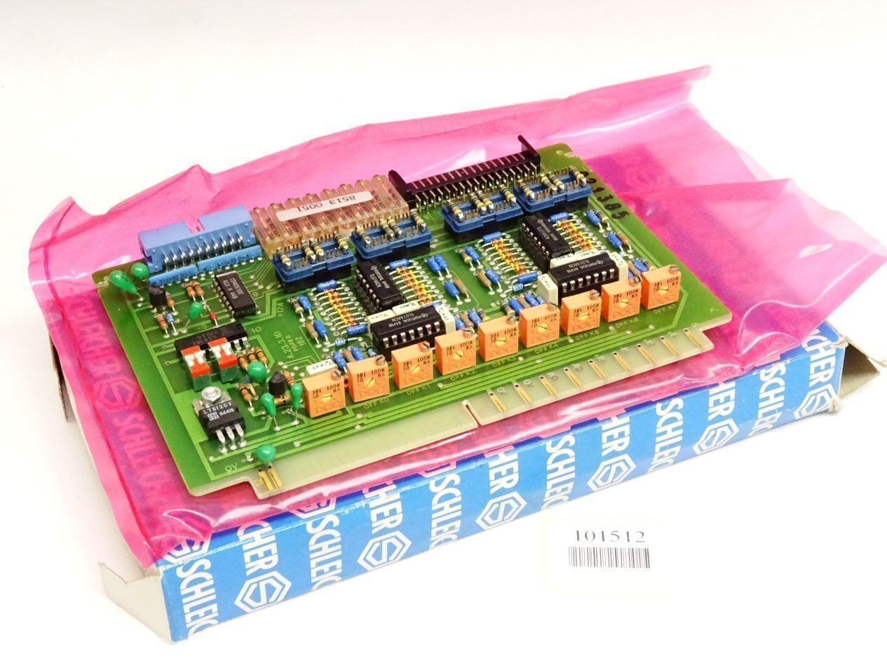 Schleicher PDAE 8 PDAE8 Analog Input Card 8 Channel 423310 102