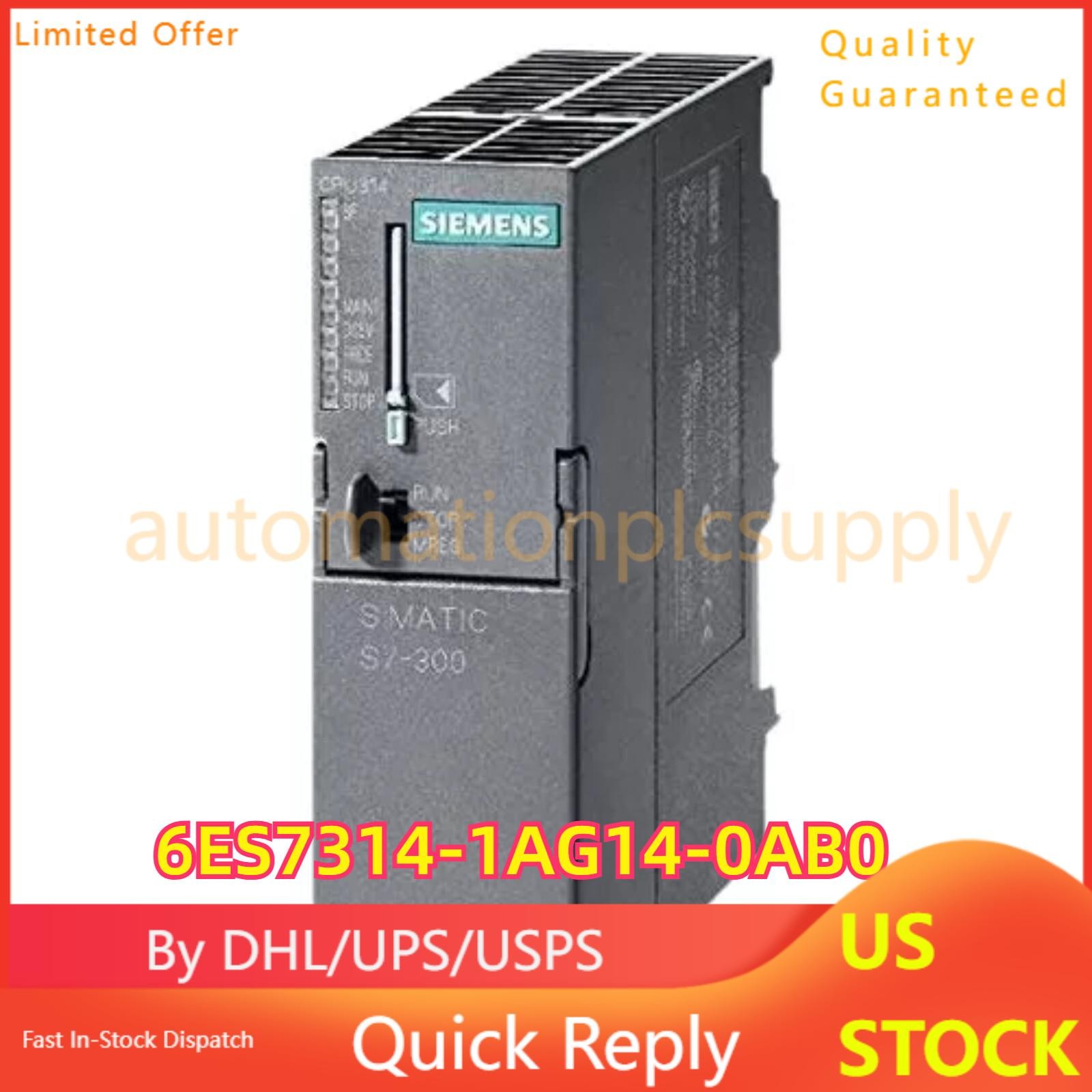 New Siemens 6ES7 314-1AG14-0AB0 6ES7314-1AG14-0AB0 Central processing unit