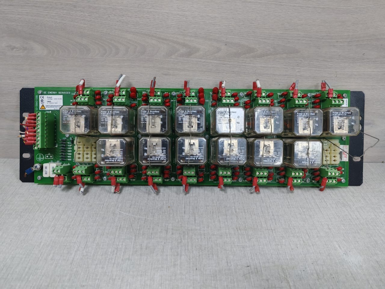 GE ENERGY SERVICES 820-0492-01 PCB BOARD- WITH MISSING PART