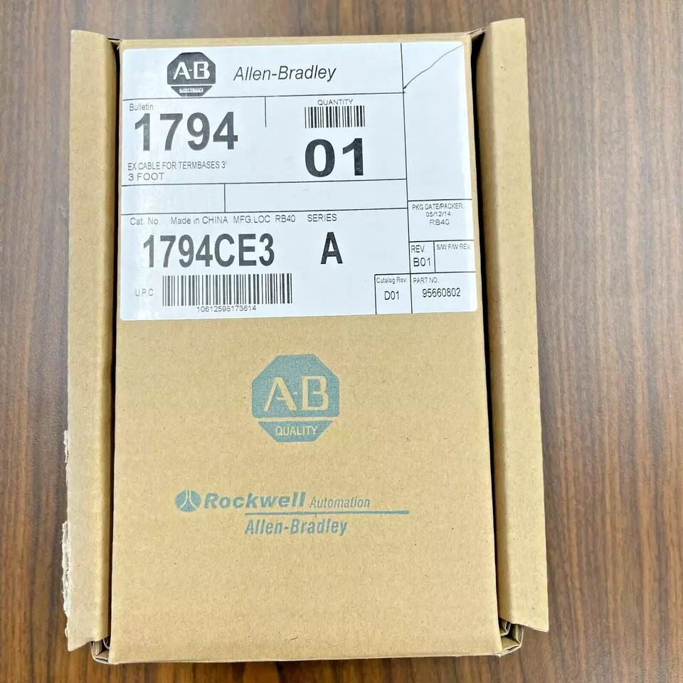 New Factory Sealed AB 1794-CE3 Flex I/O Interconnect 3FT Extender Cable 1794CE3