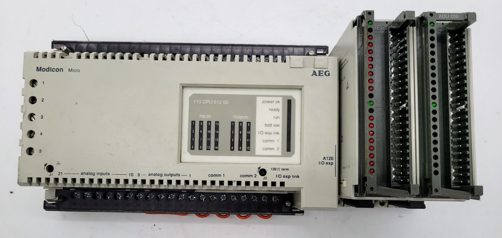Modicon Micro AEG 110 CPU 61200 & Schneider TSX Compact DEP216/AS-BDEP-216