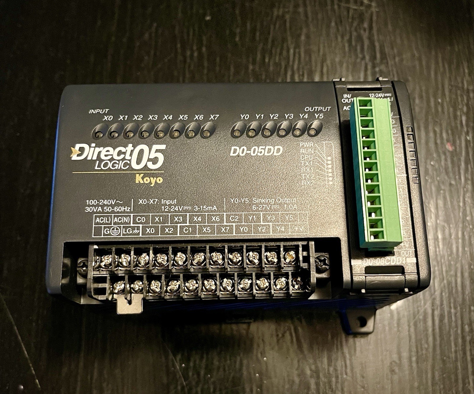 Direct Automation Direct Logic 05 Koyo D0-05DD W/ D0-08CDD1