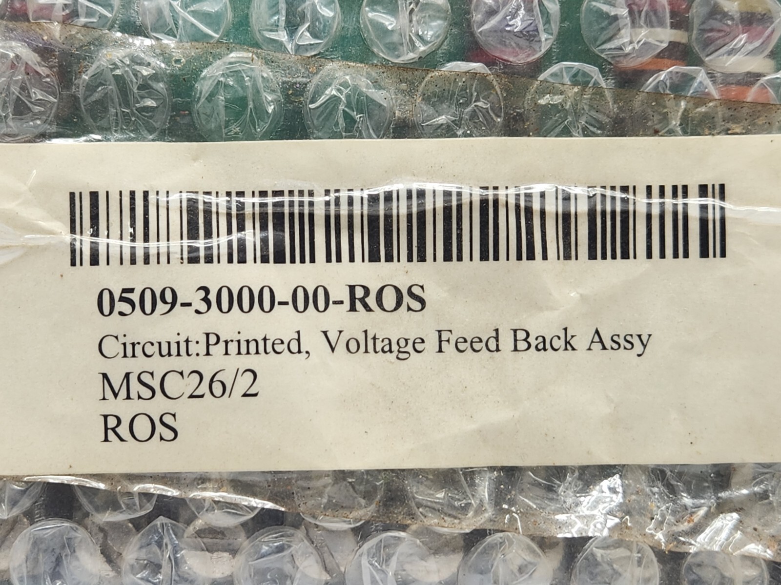 ROSS HILL CONTROLS 200D343 VOLTAGE FEEDBACK PCB CARD 0509-3000-00