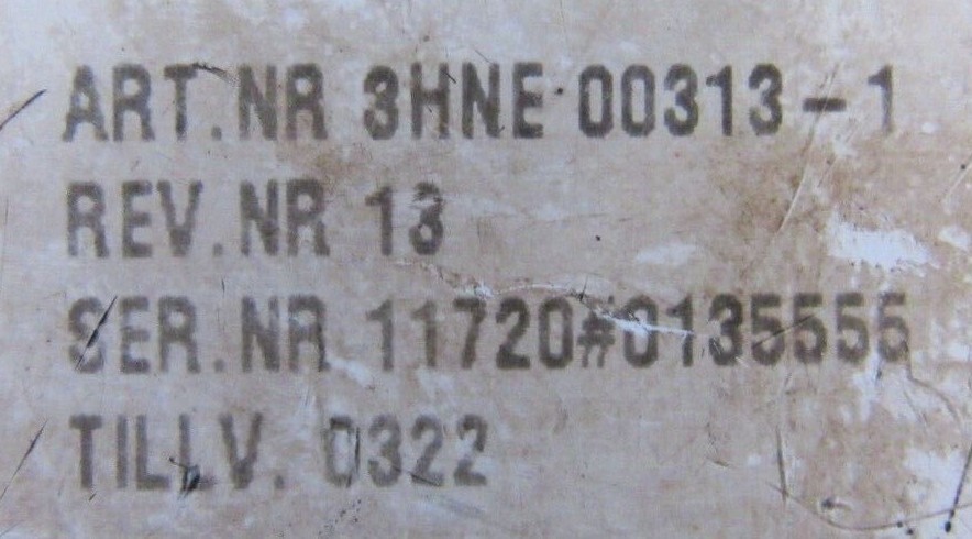 USED ABB 3HNE-00313-1 TEACH PENDANT 3HNE003131