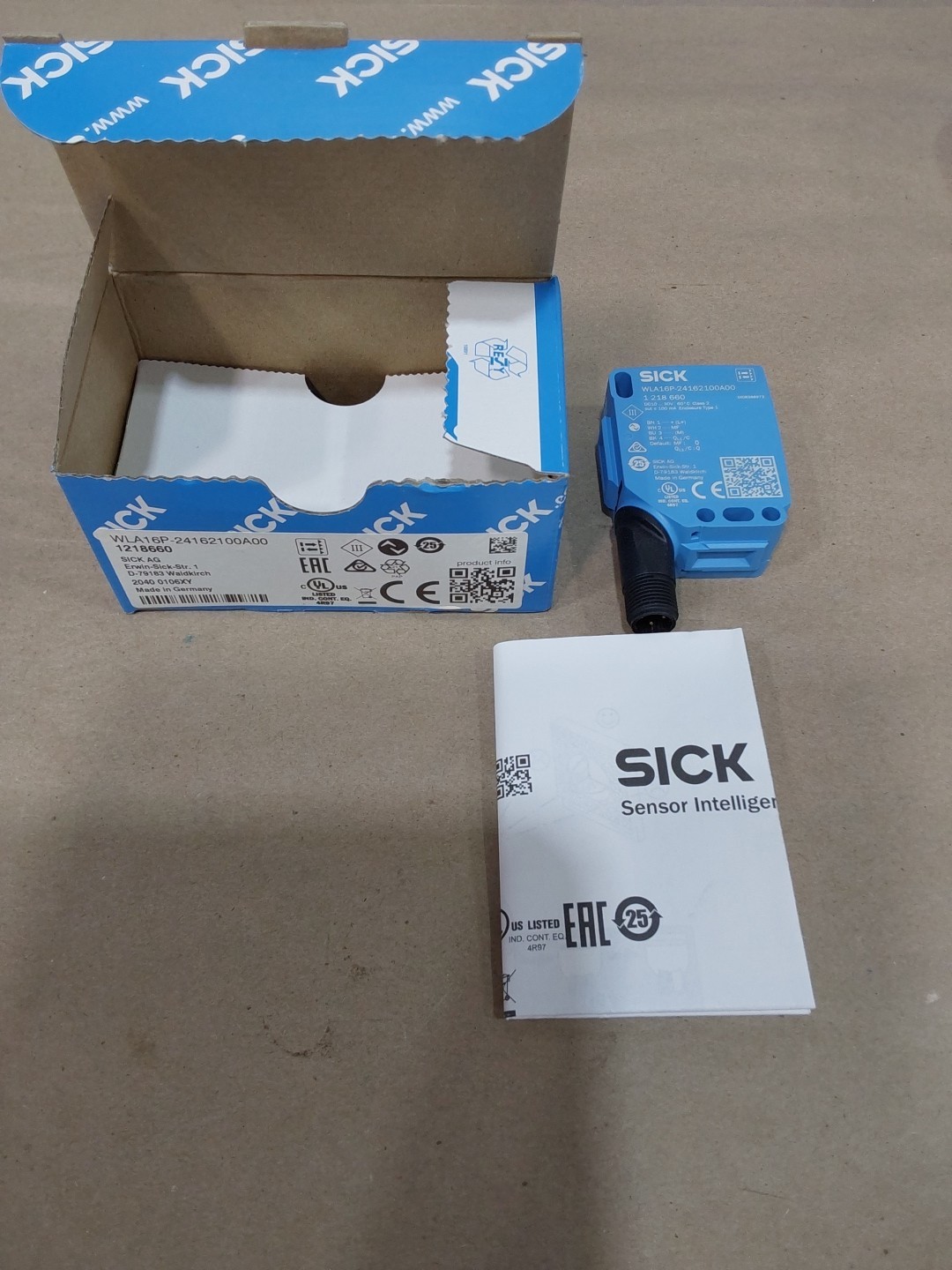 SICK WLA16P-24162100A00 1218660 10-30VDC NSNP
