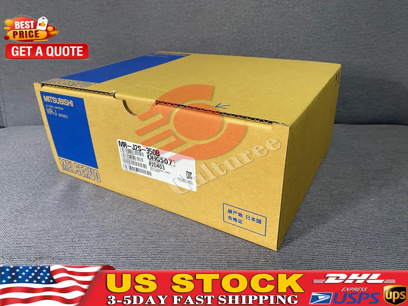 MR-J2S-350B 1PC NEW MITSUBISHI Servo Drives MR-J2S-350B new