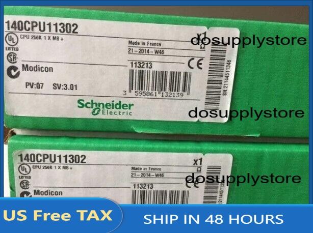 1 PCS Schneider 140CPU11302 PLC Controller CPU Module 140CPU11302 New In Box