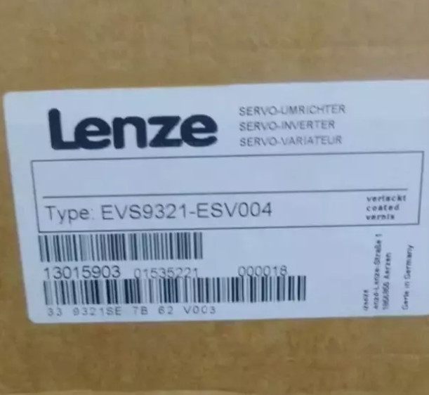 EVS9321-ESV004 NEW LENZE Servo Drive With Safety Relay Terminals EVS9321ESV004