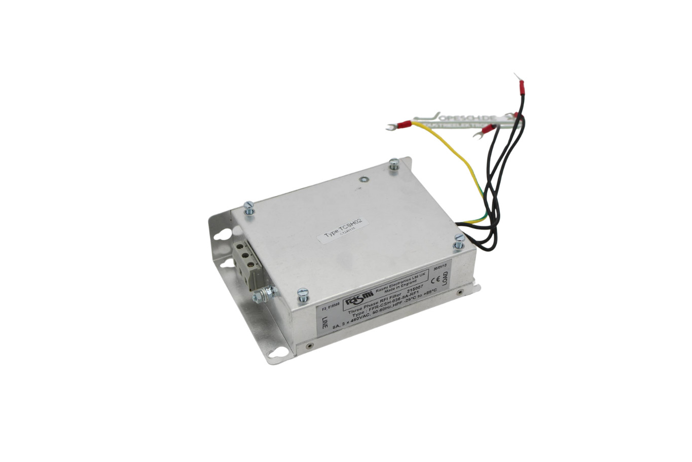 Rasmi Electronics 3 Phase RFI Filter FFR-CSH-036-8A-RF1 ( 215007 )