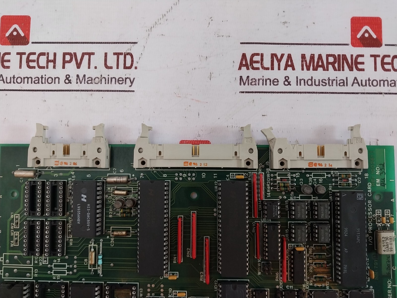 NORCONTROL AUTOMATION NN-791.12 I/O Processor Card HER 100261I 94V-0