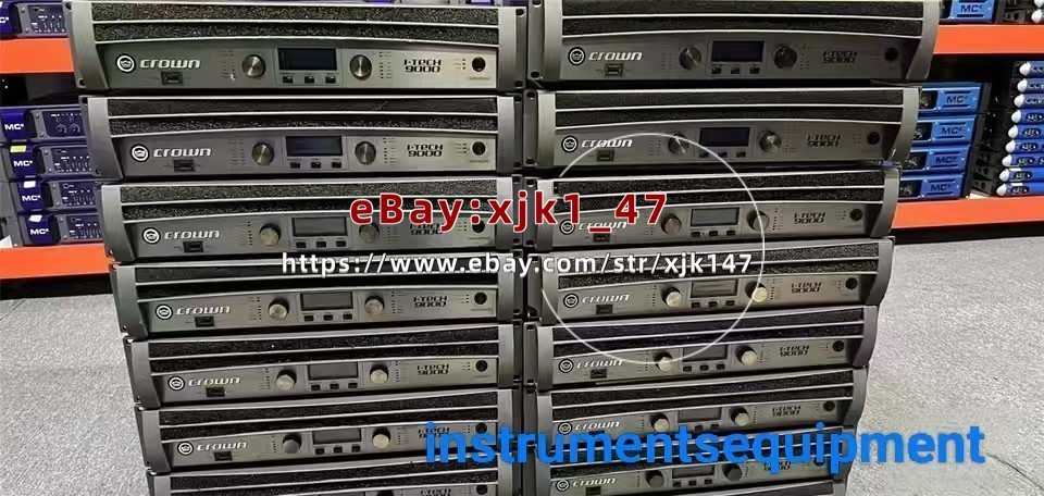 1PC USED Crown I.TECH9000 POWER AMPLIFIER (DHL/Fedex )