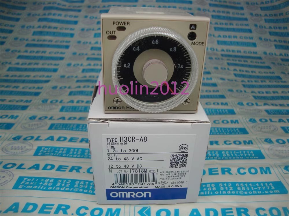 1pcs new OMRON H3CR-A8 AC24-48/DC12-48