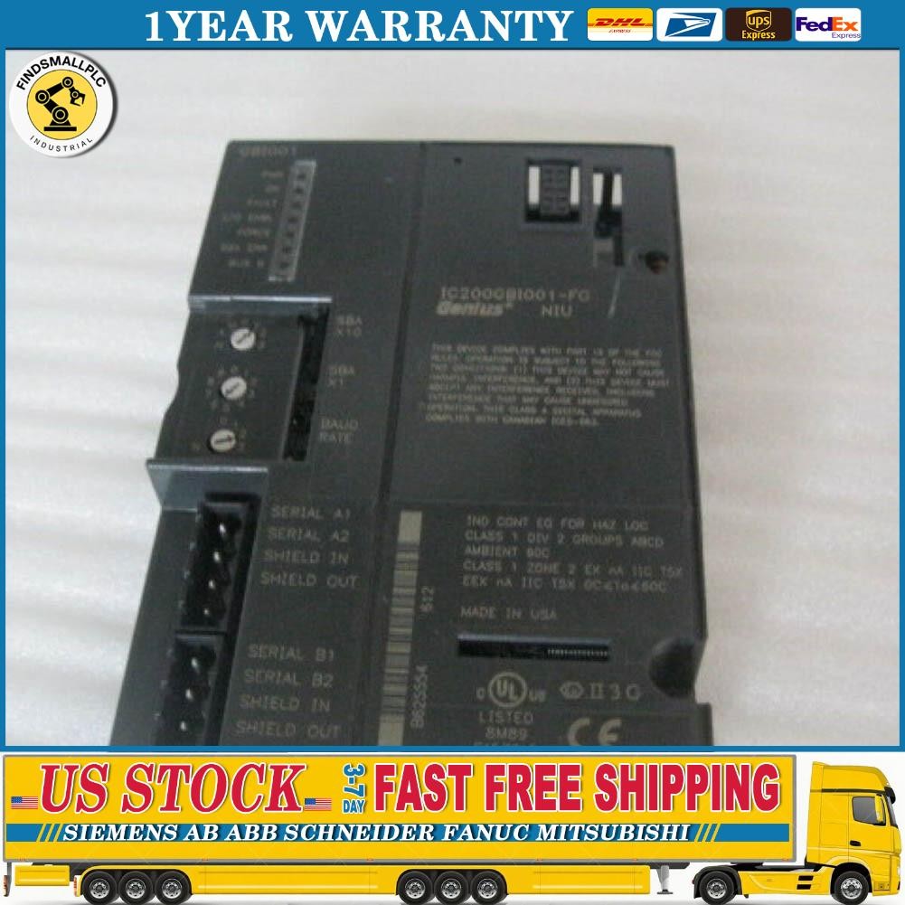 1PCS — NEW GE FANUC power supply module IC200GBI001 Tested US Free TAX