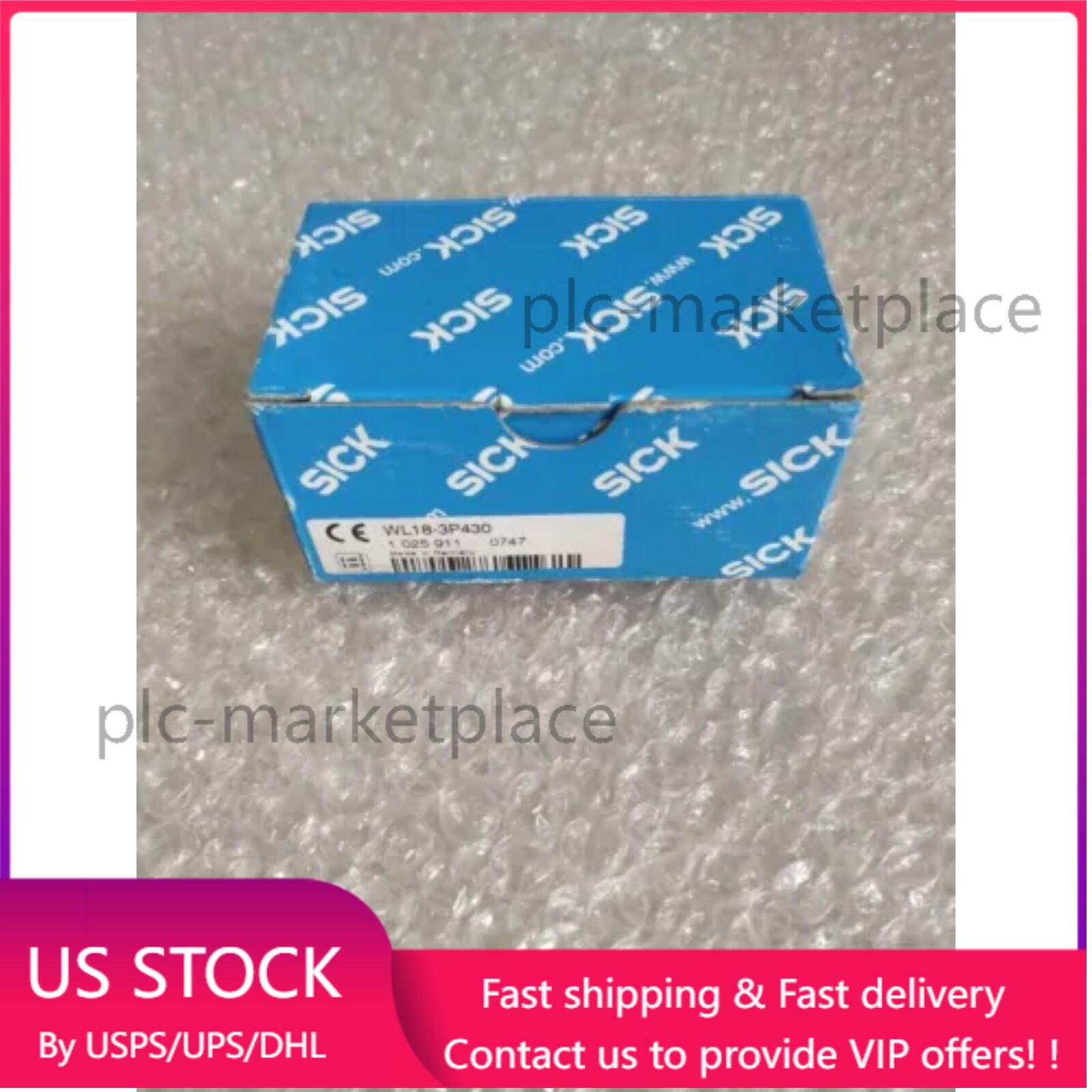 New Sick WL183P430 1025911 WL18-3P430 Photoelectric Switch