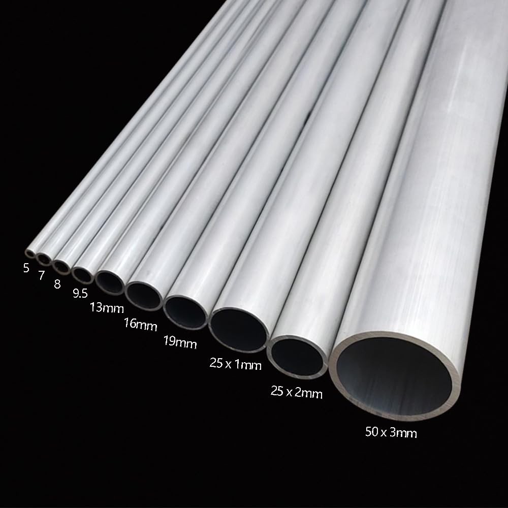 16 inch Aluminum Round Tube,5/8″ OD 1mm Wall Thickness,6063 5/8″OD