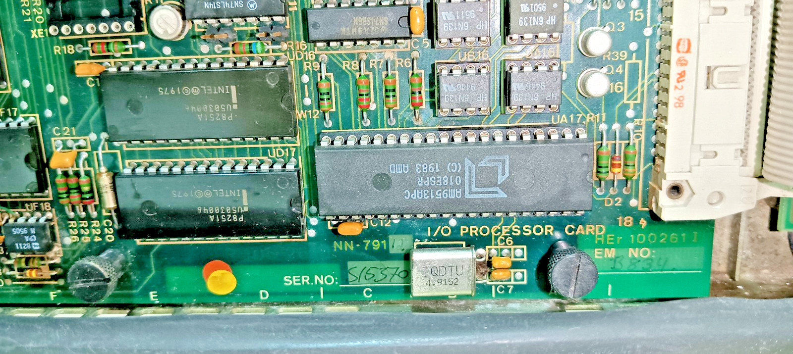 Norcontrol OCP 8810 Operator Control Panel complete w/ I/O Processor & Trackball