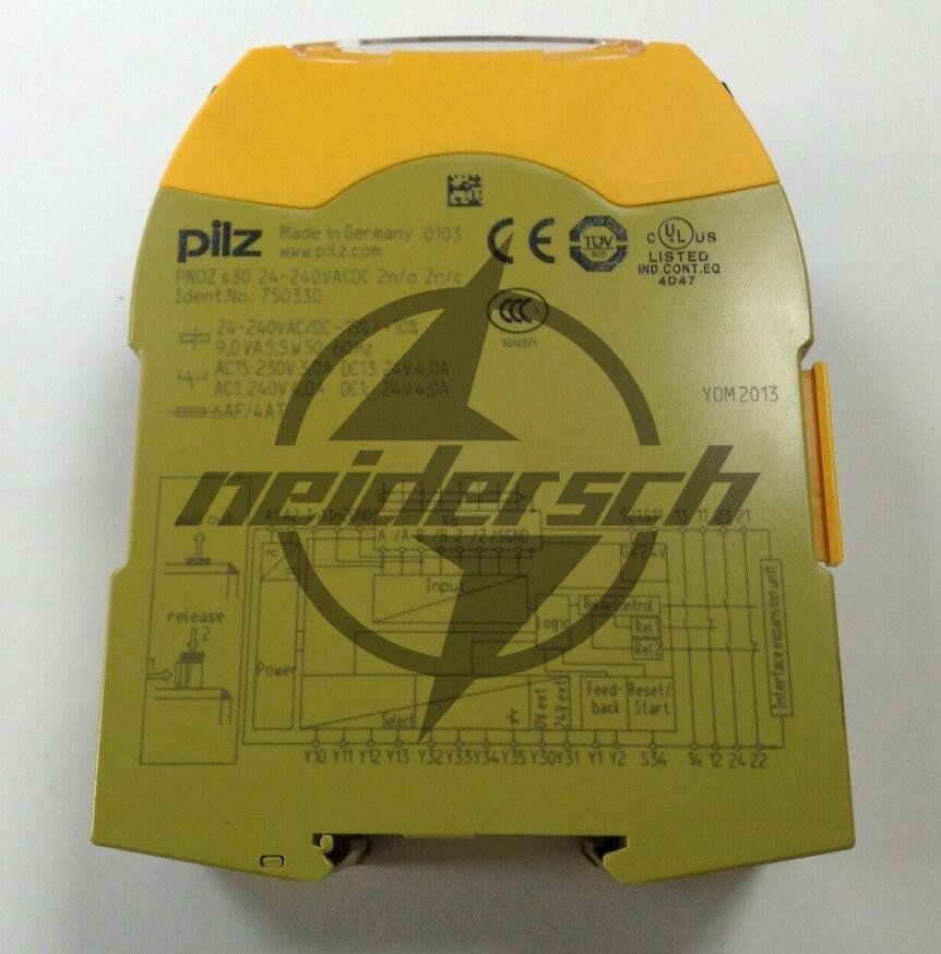 1PCS Pilz PN0Z s30 24-240VACDC 2n/o 2n/c 750330 safety relay New