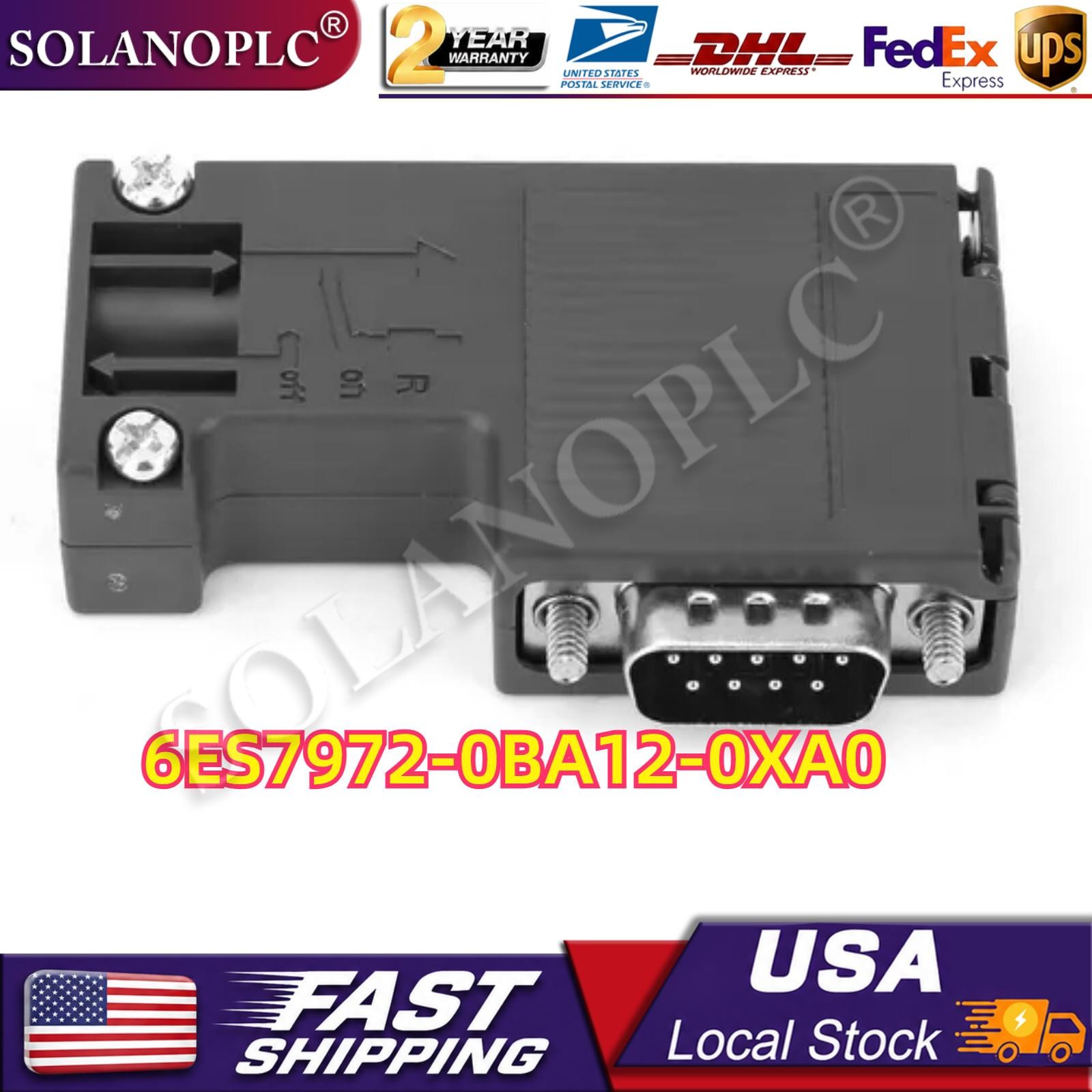 New Siemens 6ES7 972-0BA12-0XA0 6ES7972-0BA12-0XA0 SIMATIC DP Connection Plug