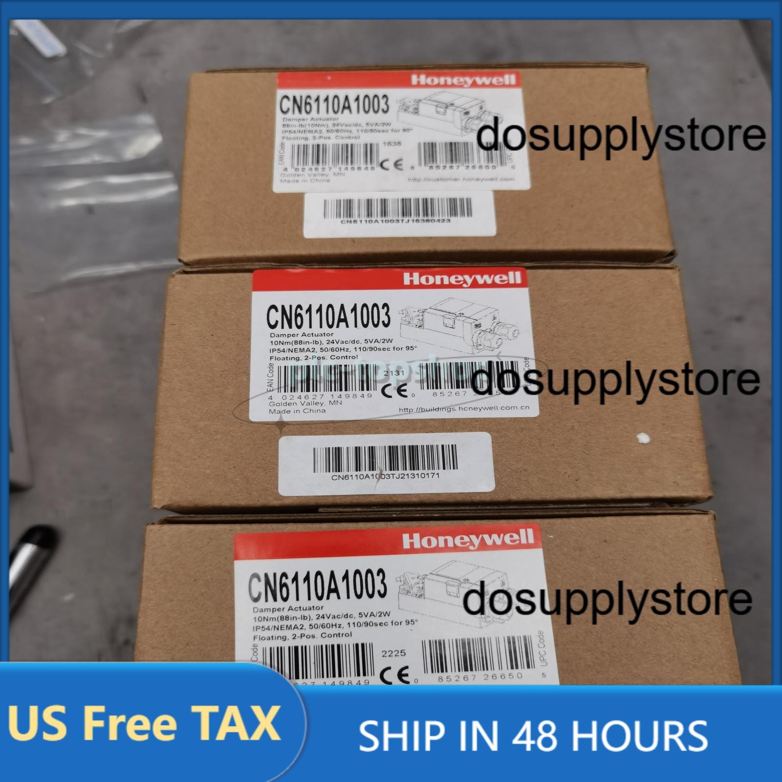 1PCS New Honeywell damper drive floating point regulated CN6110A1003 Fast Ship
