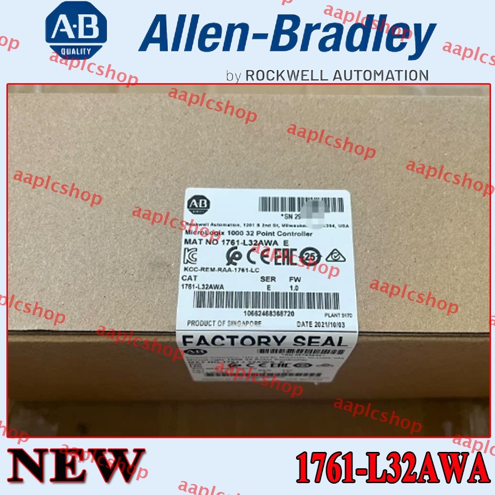 1PC New AB 1761-L32AWA Ser E FRN 1.0 MicroLogix 1000 Controller CPU 32 Point PLC