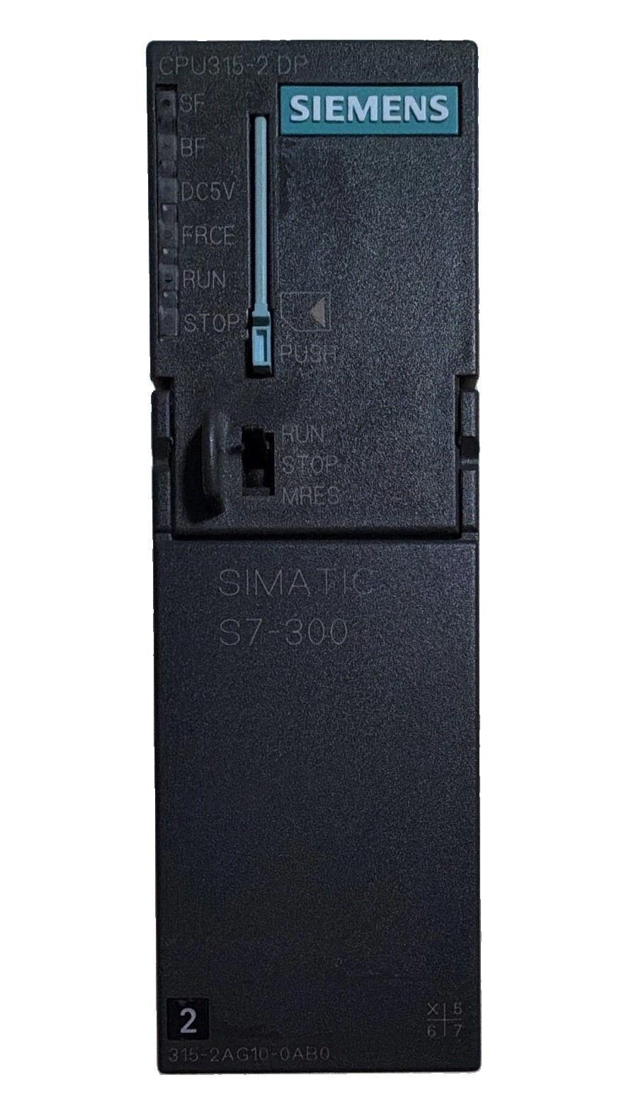 Siemens SIMATIC S7-300 CPU 315-2 DP 6ES7 315-2AG10-0AB0 inc MMC