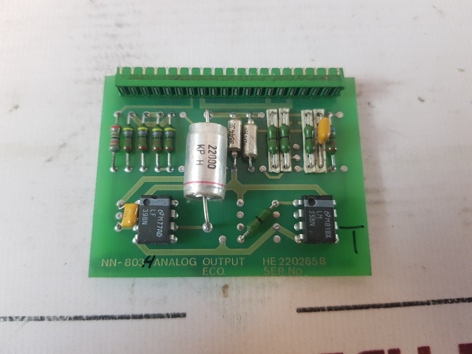 Norcontrol nn-803.4 analog output eco.board he 220265 b free shipping