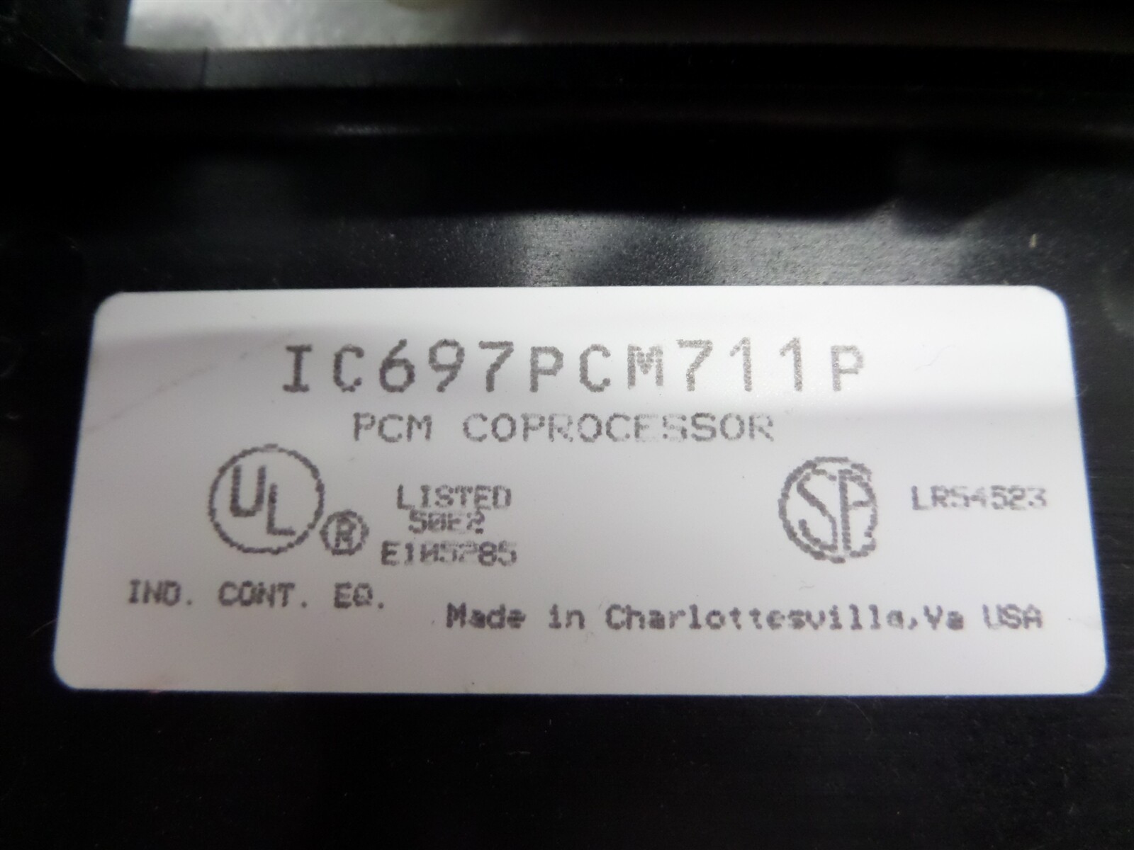 GE Fanuc IC697PCM711P 90-70 Programmable Coprocessor Module w/ IC697MEM719B