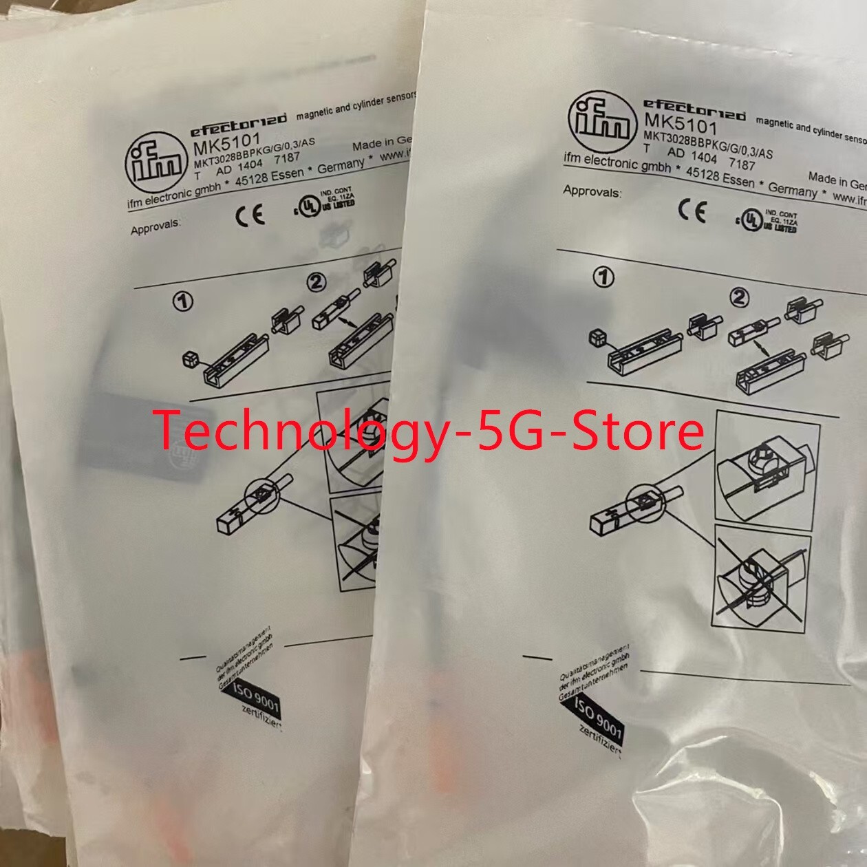 New IFM MK5101 Magnetic Cylinder Sensors