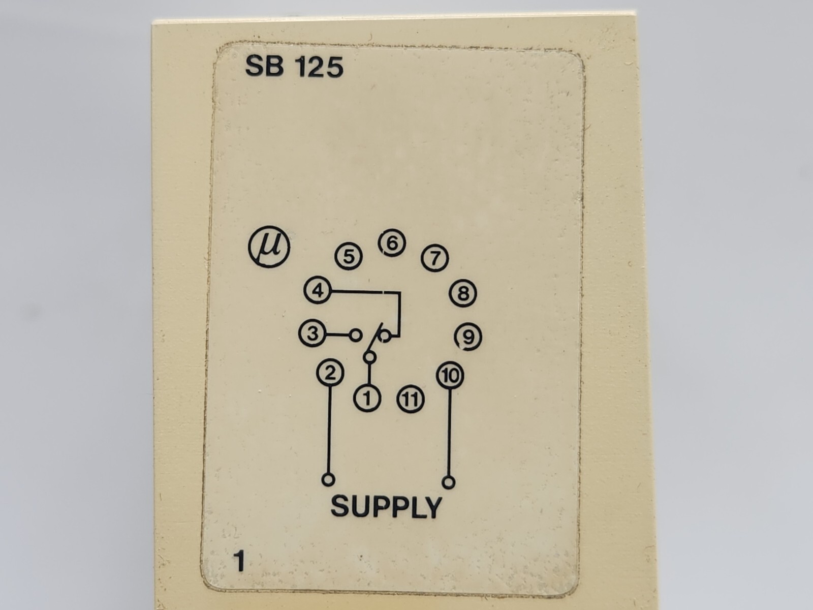 ELECTROMATIC SB 125 230 DELAY ON RELEASE TIMER RELAY