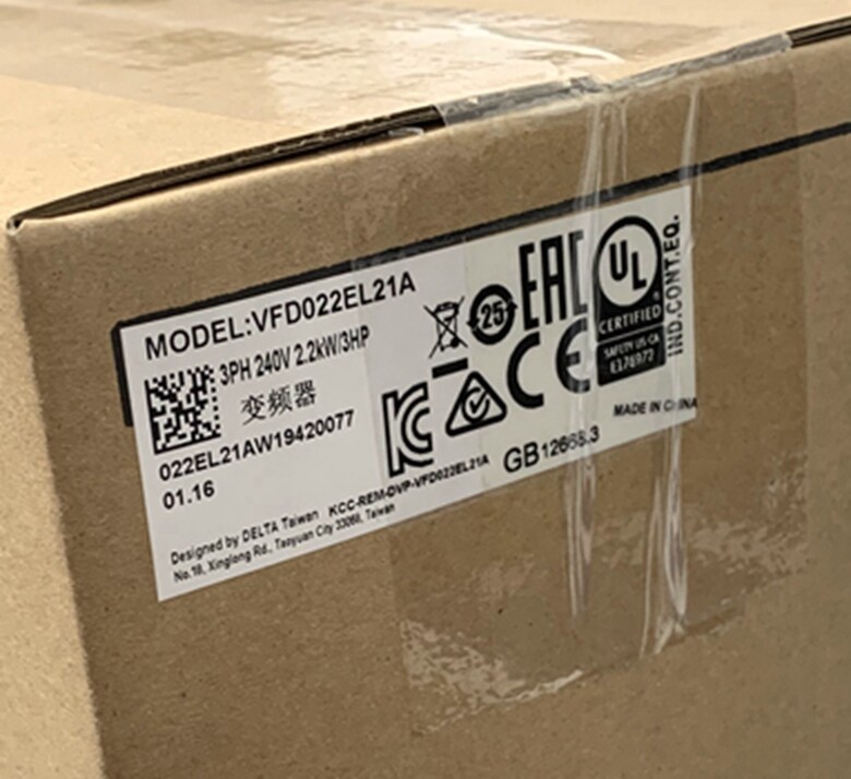 1PC New Delta VFD022EL21A 2.2KW 220V Inverter Expedited Shipping