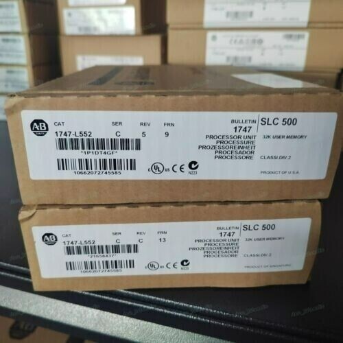 New Factory Sealed AB 1747-L552 /C SLC500 SLC 5/05 CPU Processor Unit Module