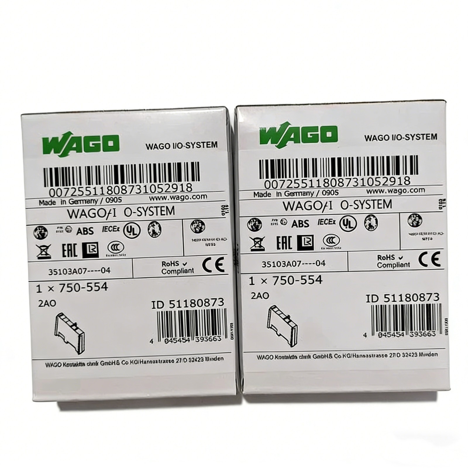 750-554 NEW WAGO 750554 Analog Input PLC Module