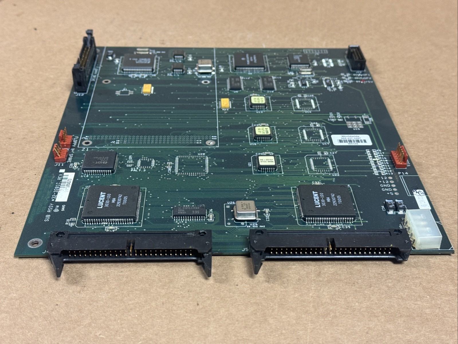 HAAS 32-3201C Video Floppy Interface Board 65-3200C WARRANTY FAST SHIPPING
