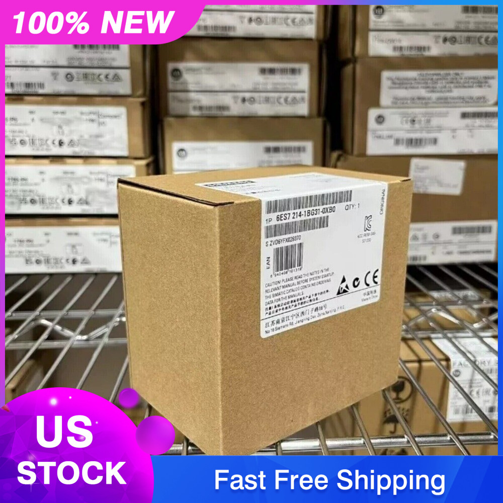 New Siemens 6ES7214-1BG31-0XB0 6ES7 214-1BG31-0XB0 1 Year Warranty Fast Shipping