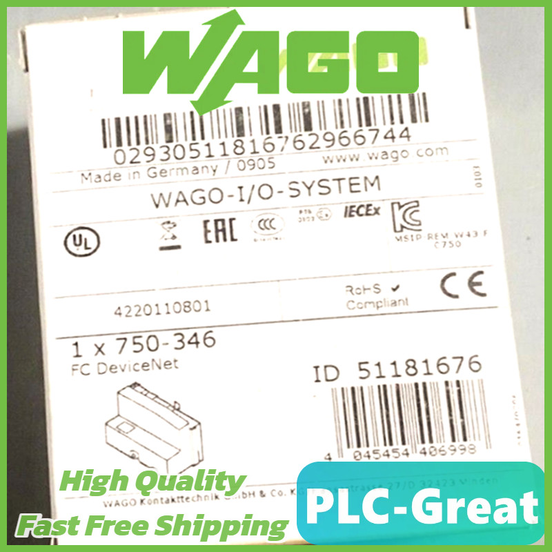 1PC WAGO 750-346 EXPEDITED SHIPPING #V5PLC Top-Seller