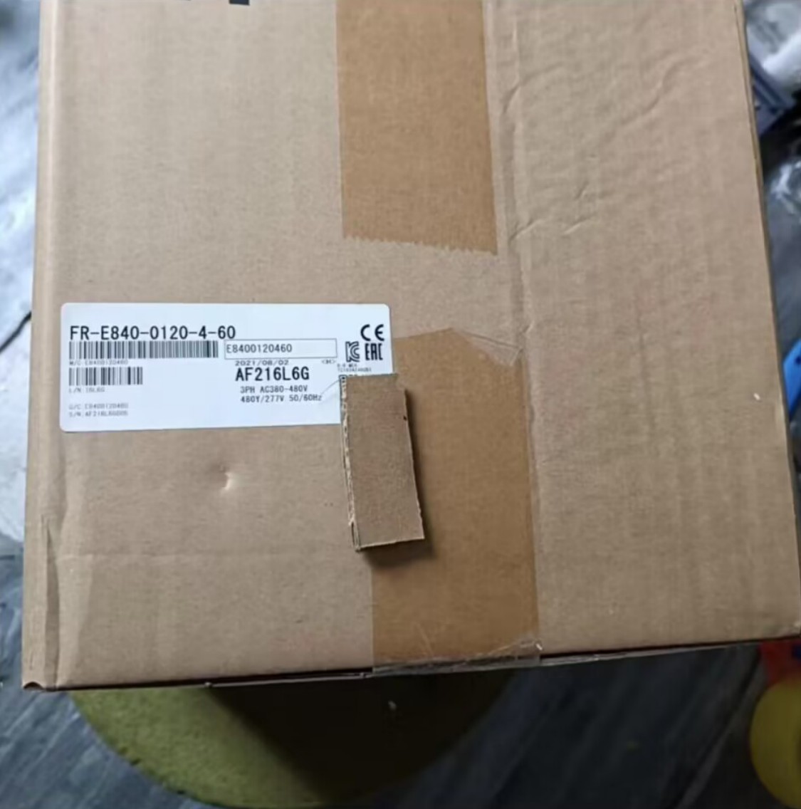 New One Mitsubishi FR-E840-0120-4-60 Inverter FRE8400120460 Expedited Shipping