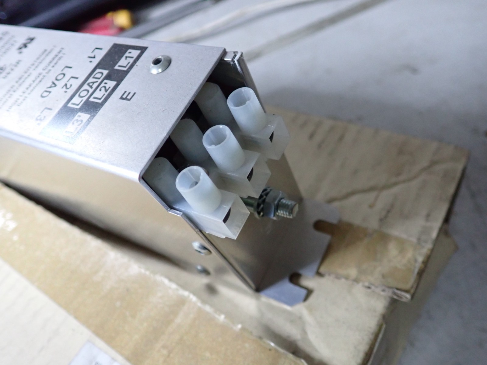 Schaffner EMC/RFI Filter 3 Phase 7 Amps – FN3258-7-45