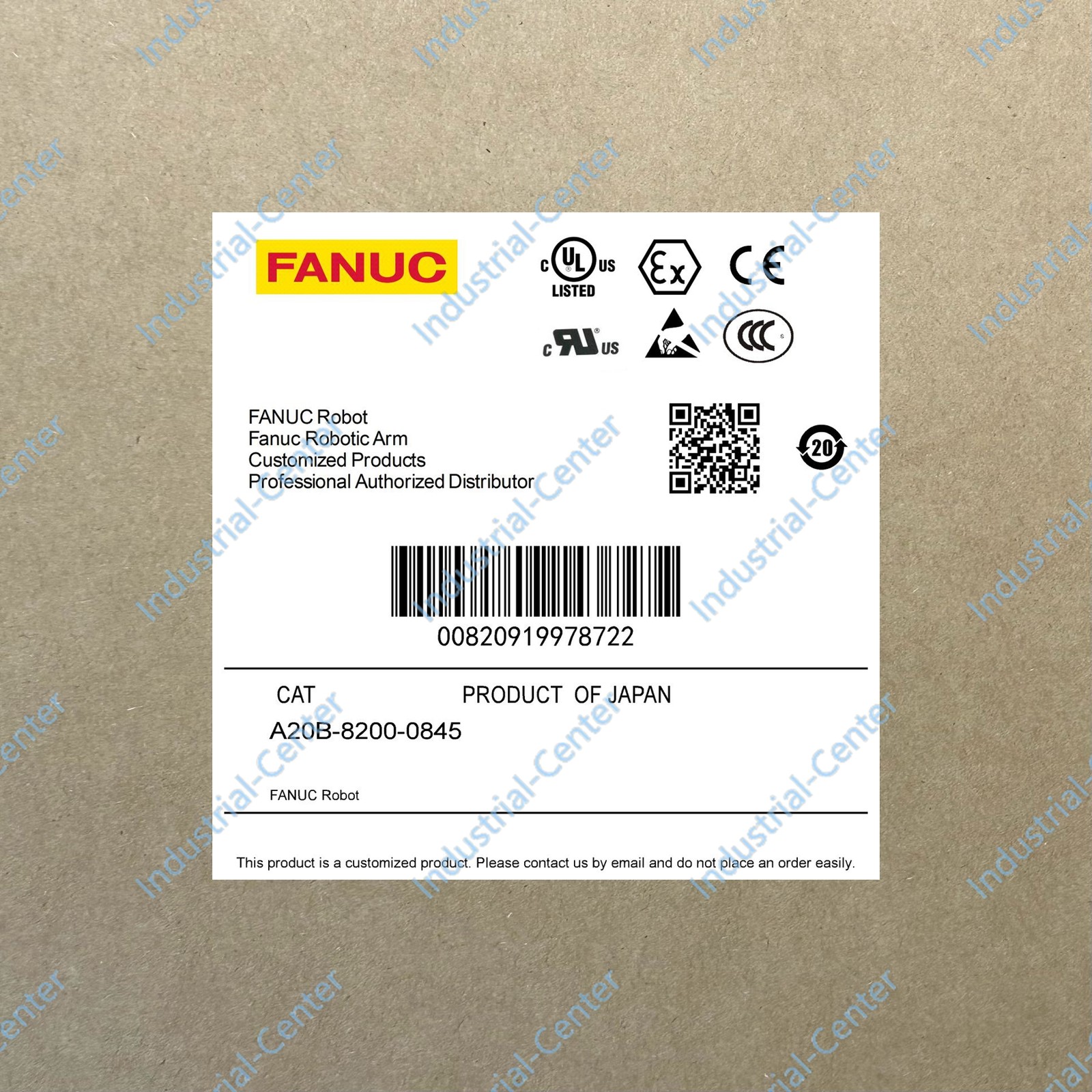 A20B-8200-0845 Circuit Board Fanuc Fast Shipping New A20B82000845 HTP0
