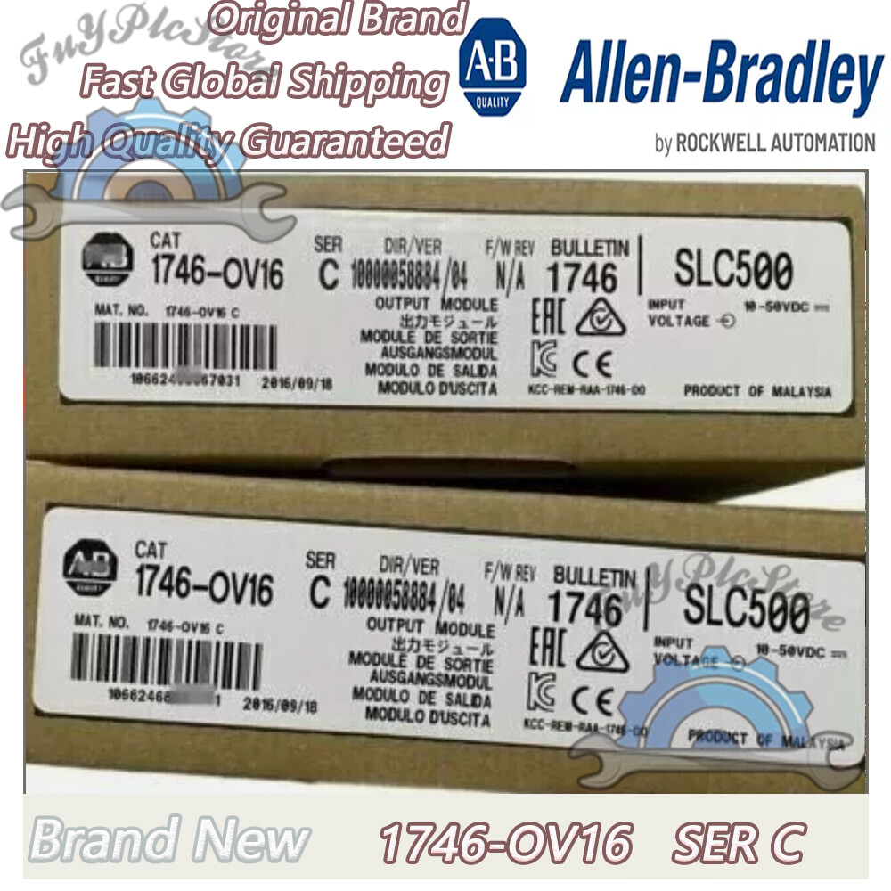 Allen Bradley 1746-OV16 Ser C Brand New Quality Guaranteed Free Ship