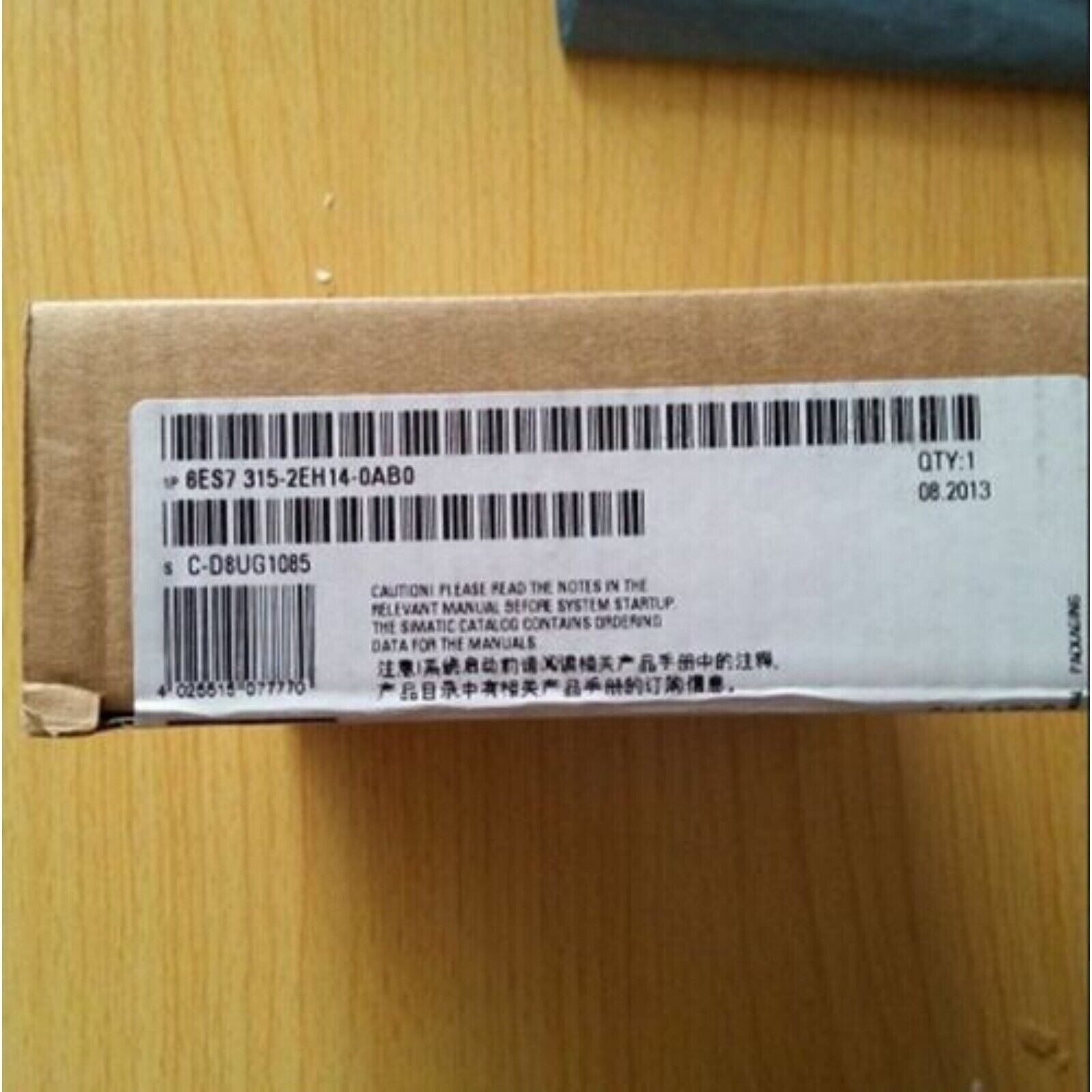 New Siemens 6ES7 315-2EH14-0AB0 6ES7315-2EH14-0AB0 S7-300 CPU 315-2 PN/DP