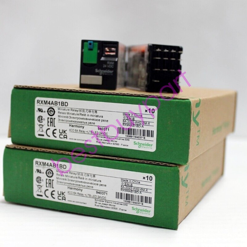 1PC New Schneider RXM4AB1BD 14-Pin Miniature plug-in relay Free Shipping