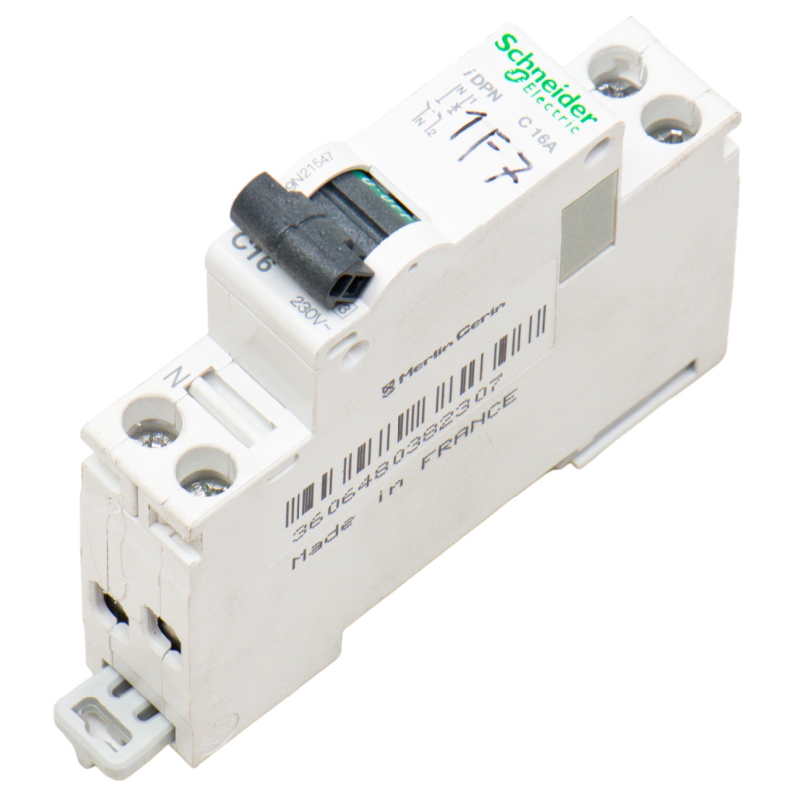 SCHNEIDER I DPN-C16A, Circuit Breaker, I DPN-C16A, IDPNC16A, Not Applicable U…