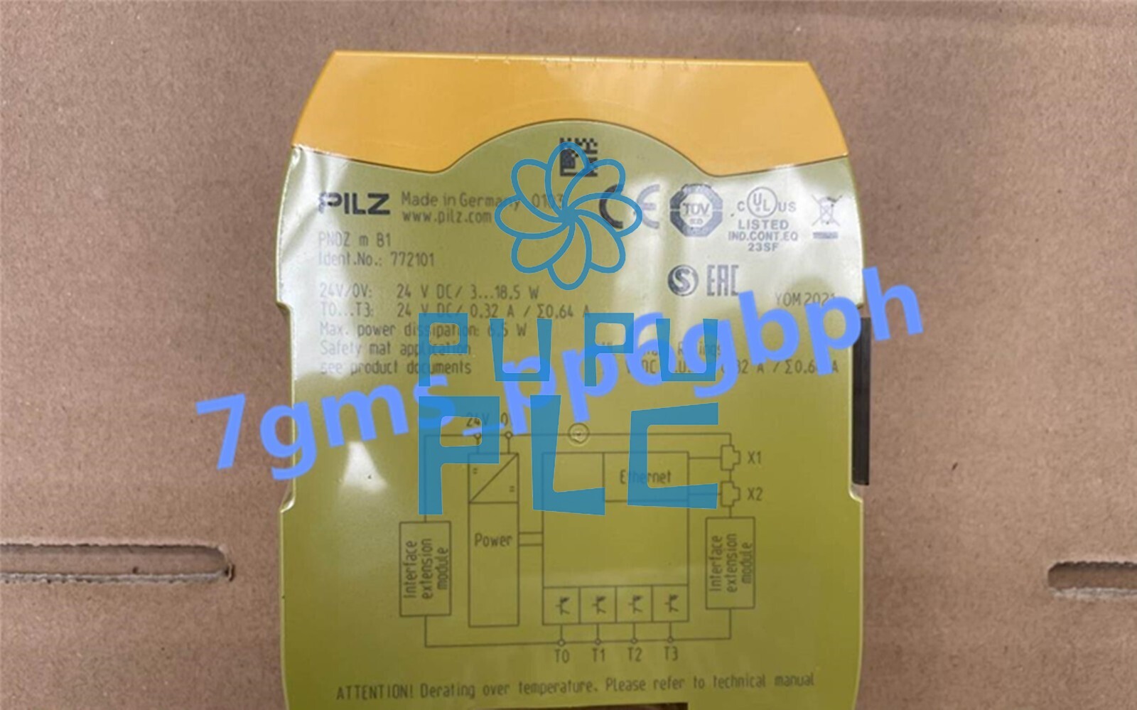 New IN BOX 1PCS 772101 Pilz Safety Relay Ethernet Module PNOZ m B1