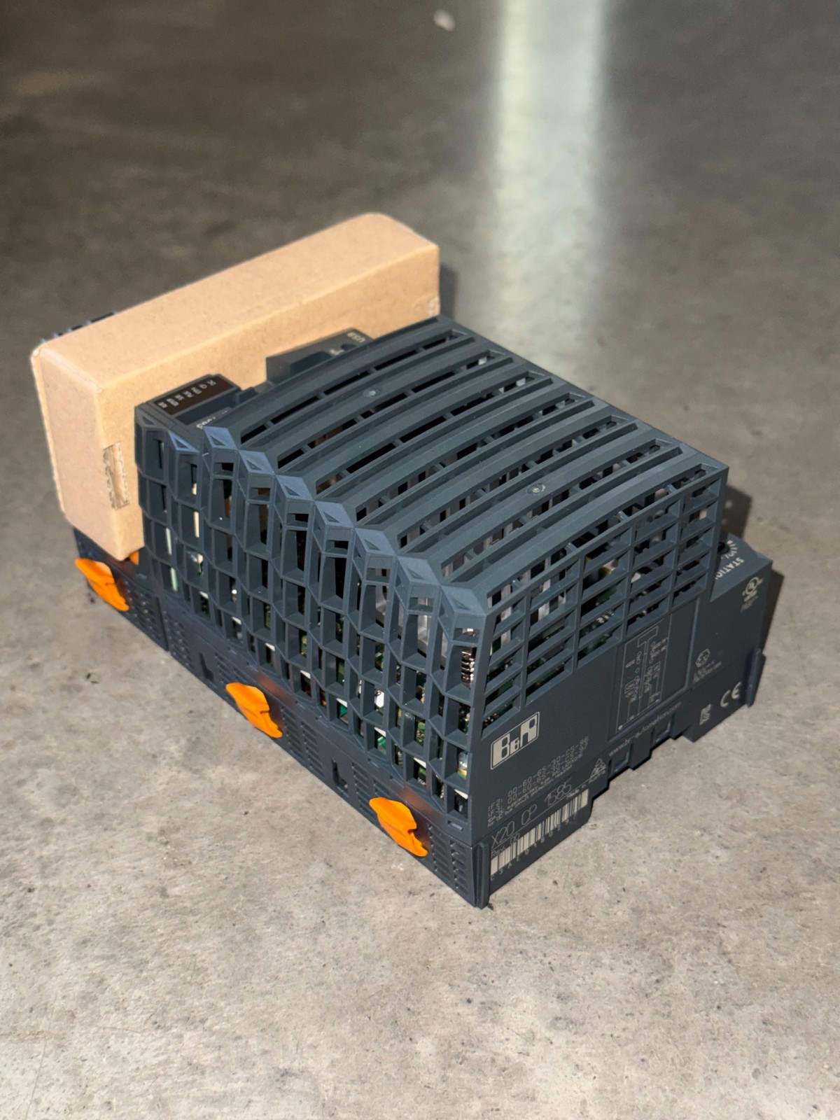 B&R X20CP1585 X20 CPU module (Includes X20DC1396, X20BM11, and 5CFCRD.0512-06)