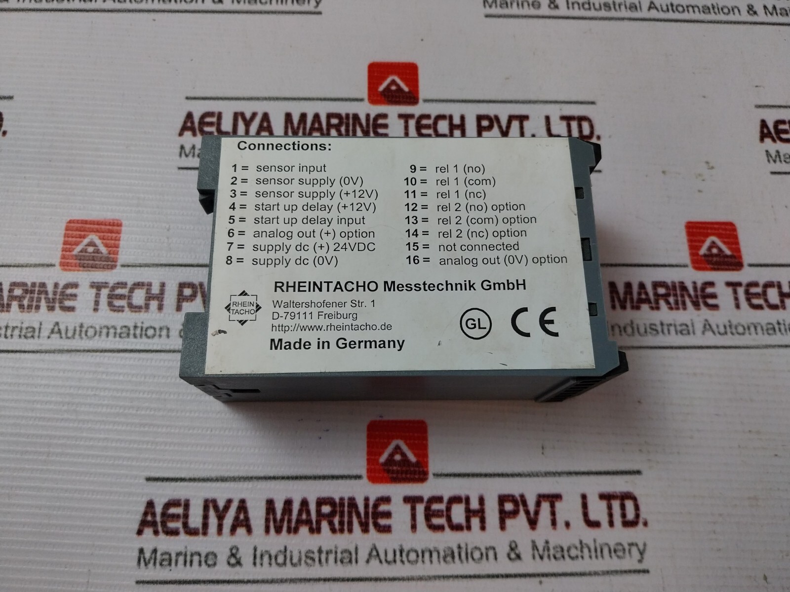 Rhine Speedometer 5823.200 Speed Monitor FA-0215084 / 013