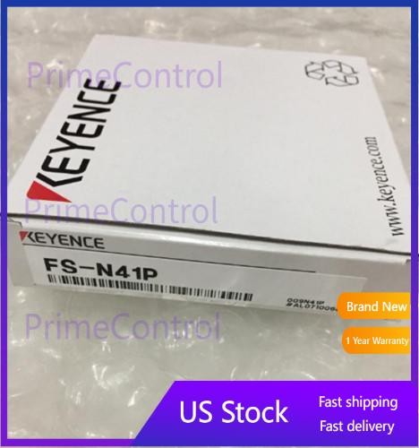 One Keyence FS-N41P Fiber Amplifier Sensor New In Box US Free TAX US Free TAX