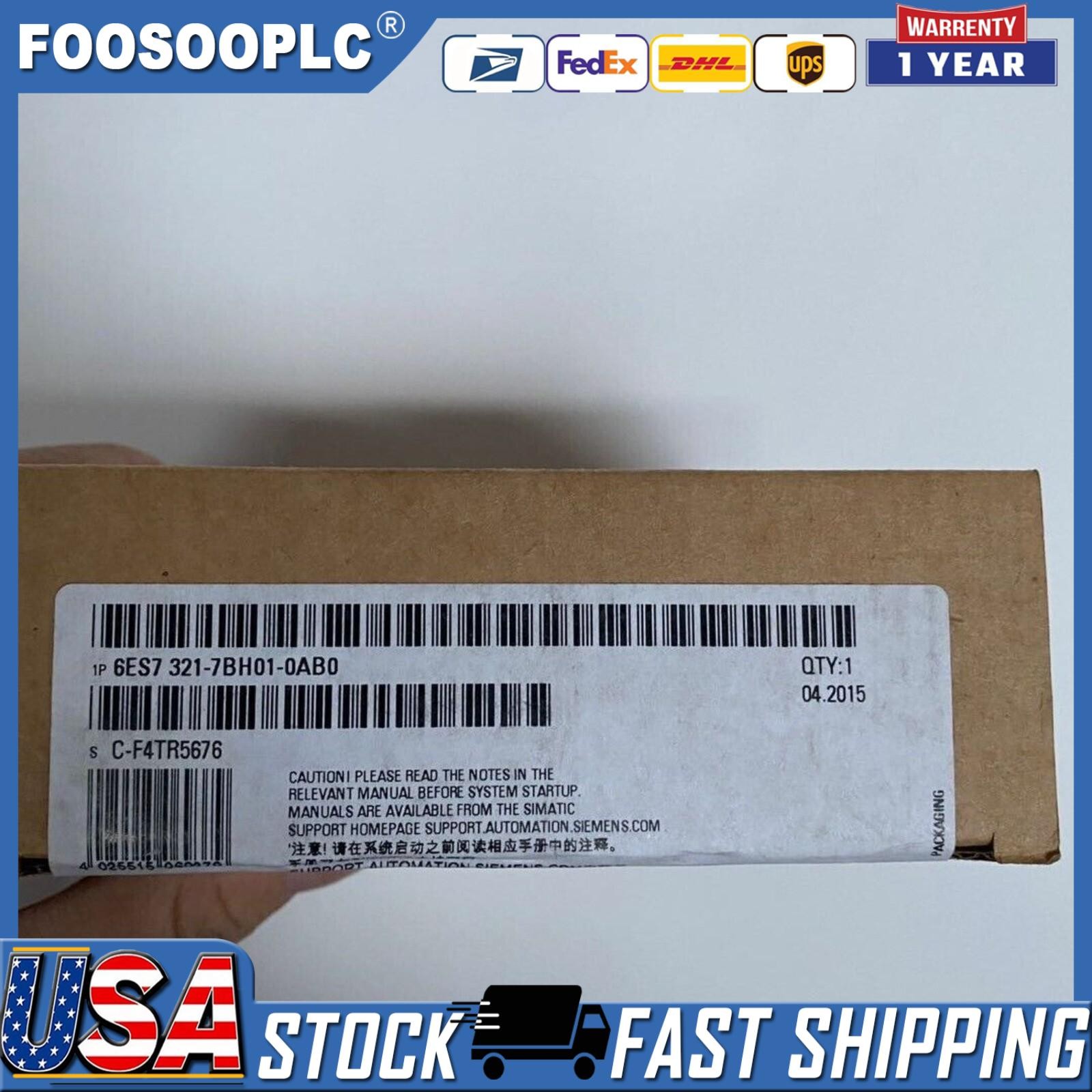 NEW in box Siemens PLC 6ES7 321-7BH01-0AB0 6ES7321-7BH01-0AB0