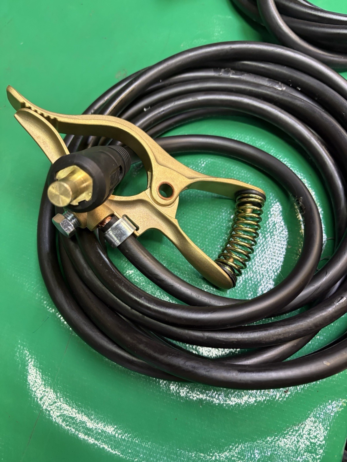 Miller Welder Welding Cable Set 300A 15 Foot Long With Dinse 35-50 Connectors