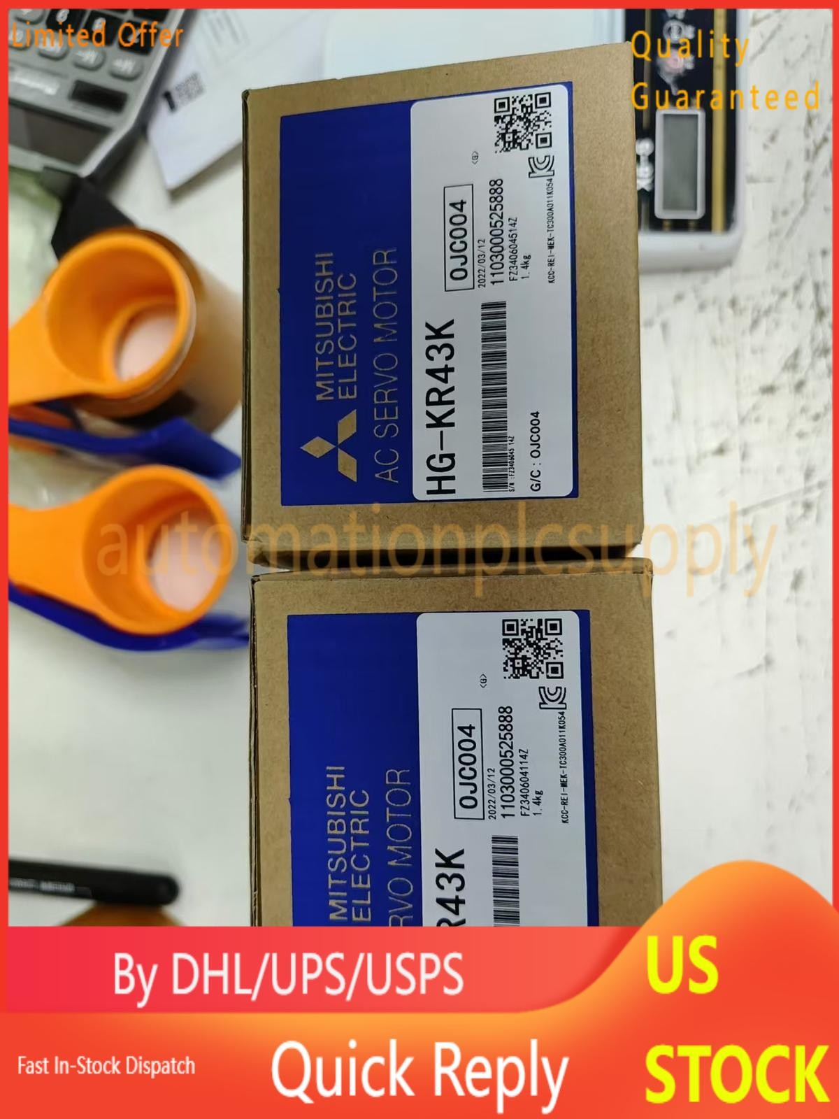 New HGKR43K MITSUBISHI HG-KR43K Servo Drive