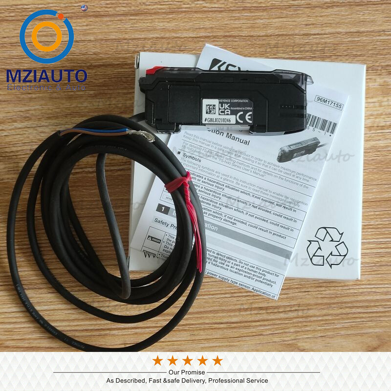 1PCS Fiber Optic Amplifier Sensor FSN41P For Keyence FS-N41P Digital 10-30VDC US